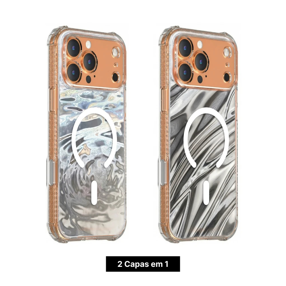 Capa DropGuard Pro Splash Pool e Flow Zen Para iPhone - 1 Ano de Garantia
