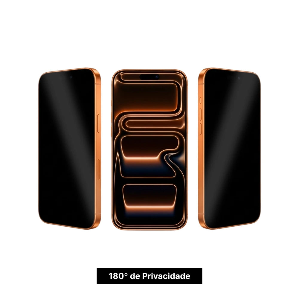 Película para iPhone de Privacidade Antiblue | Armorvisor Privacy - 4 Meses de Garantia de Tela