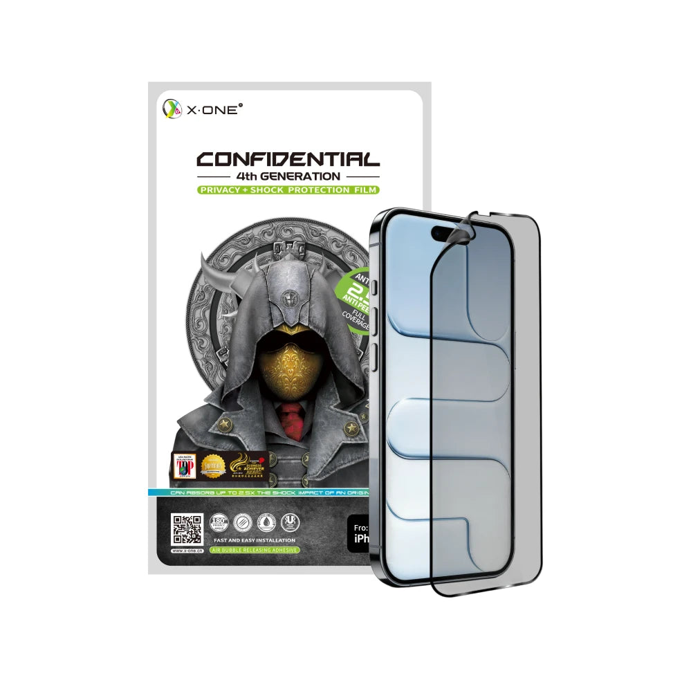 Película para iPhone de Privacidade 180º - 4 Meses de Garantia de Tela