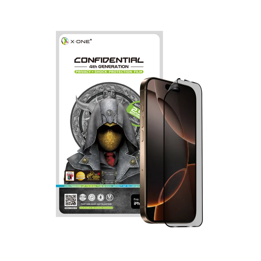Película para iPhone de Privacidade 180º - 4 Meses de Garantia de Tela