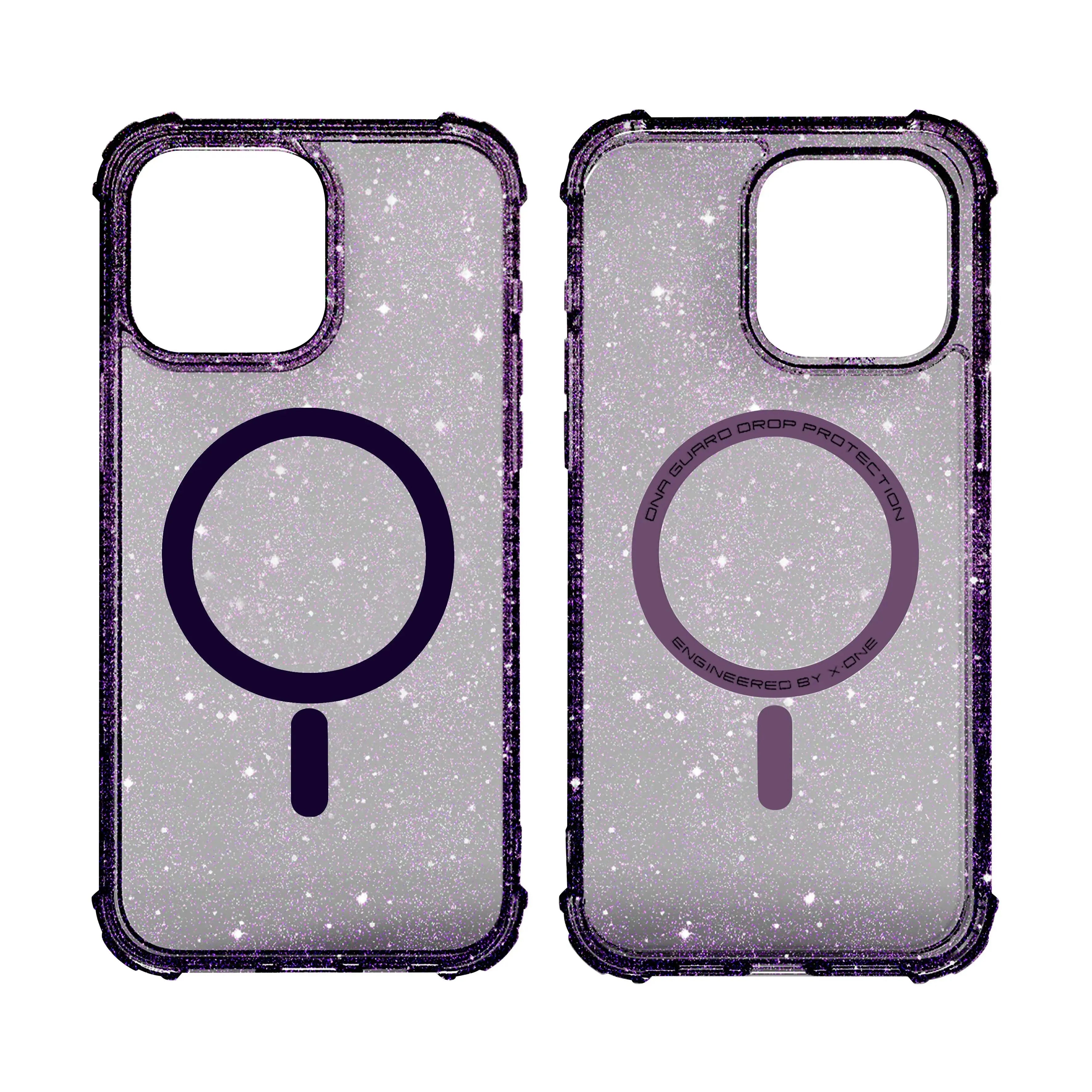 DropGuard Case Pro Glitter MagSafe | Capa Celular Glitter - X-ONE ©