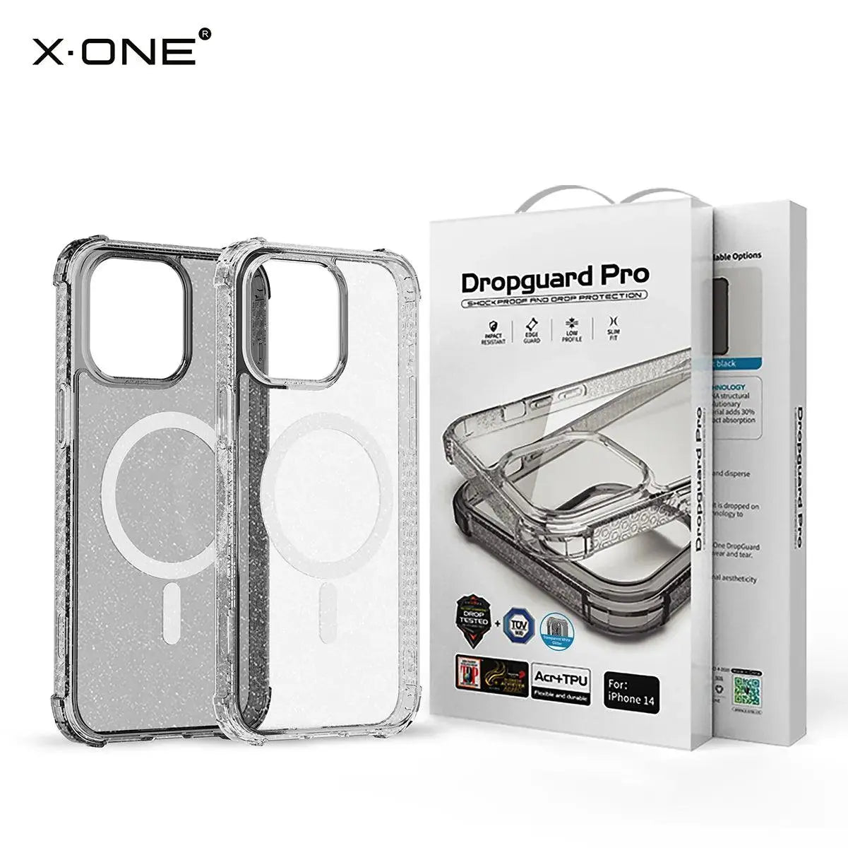 DropGuard Case Pro Glitter MagSafe | Capa Celular Glitter - X-ONE ©