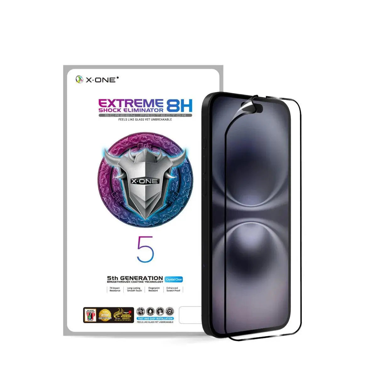 Extreme Shock Eliminator 8H 5º Geração | Película de Celular - X-ONE ©