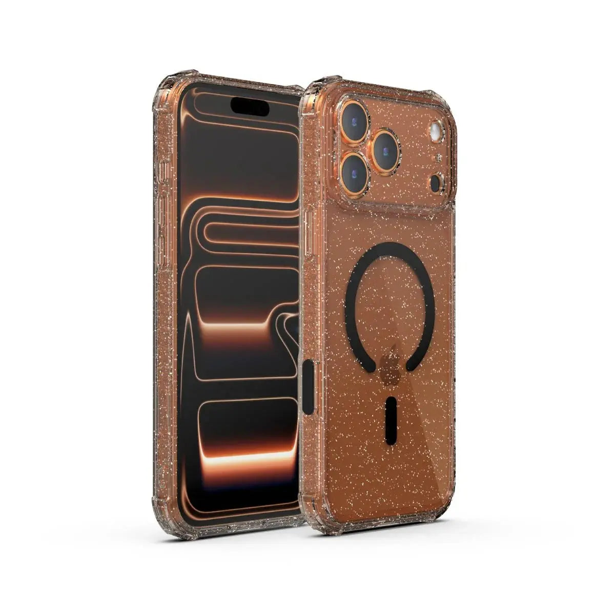 Capa Dropguard Pro Glitter Series MagSafe iPhone 17 - 1 Ano de Garantia