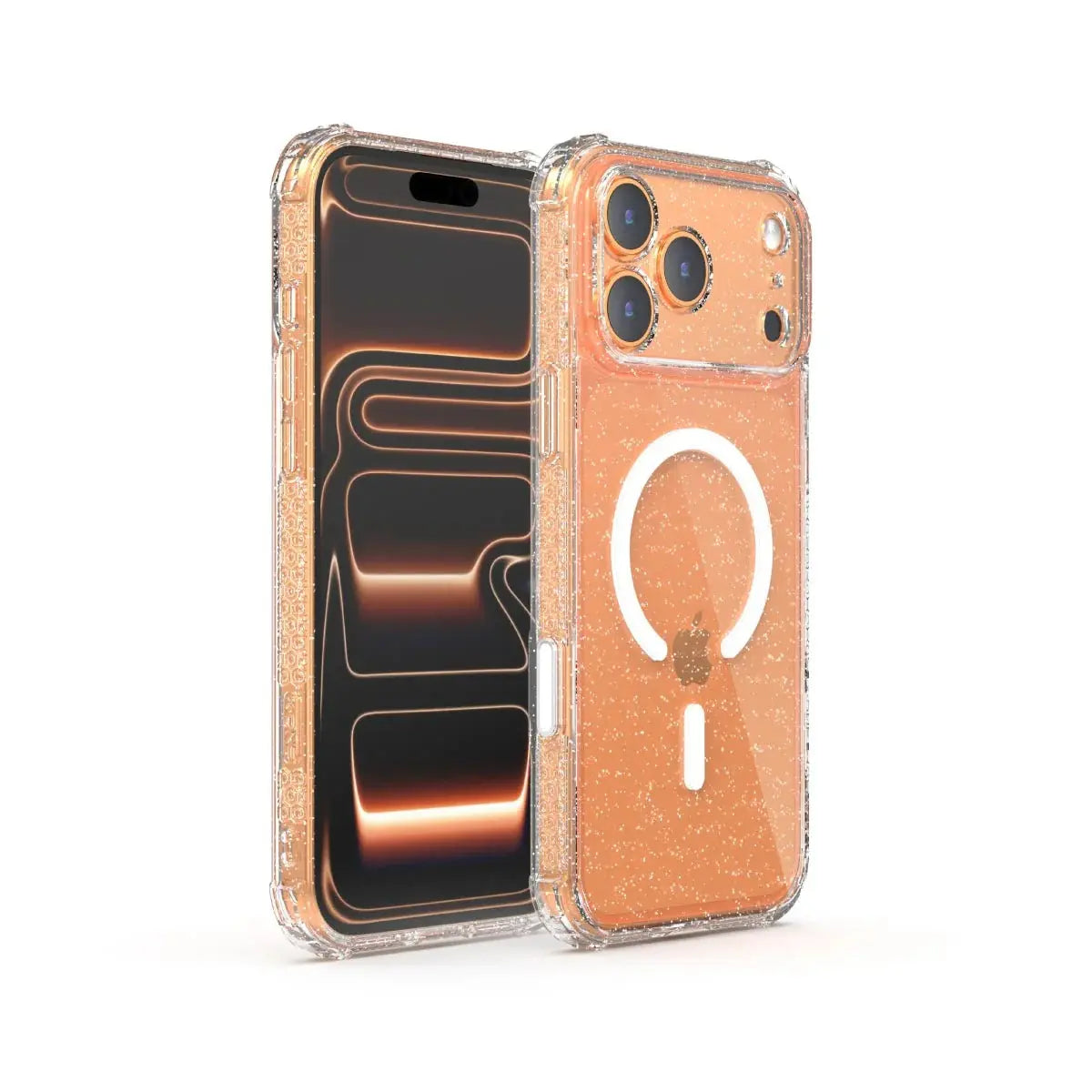 Capa Dropguard Pro Glitter Series MagSafe iPhone 17 - 1 Ano de Garantia