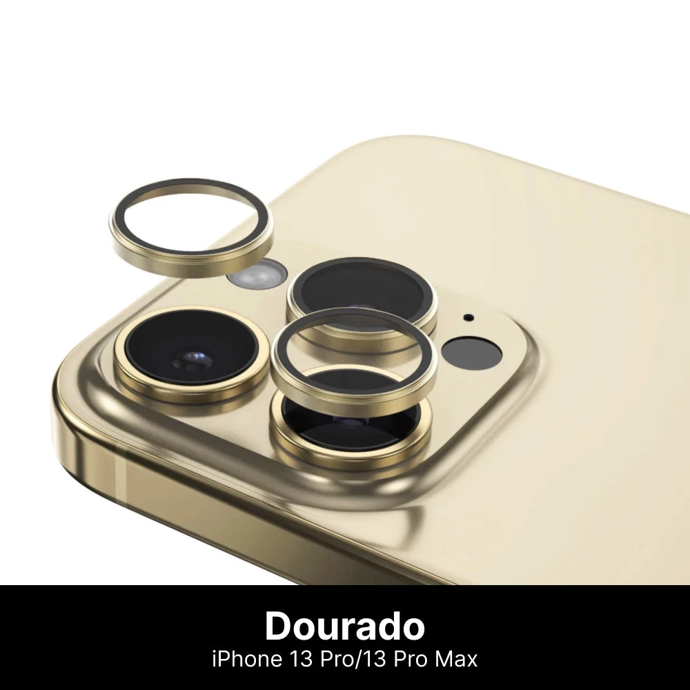 Película de Câmera Armor para iPhone - 3 Meses de Garantia