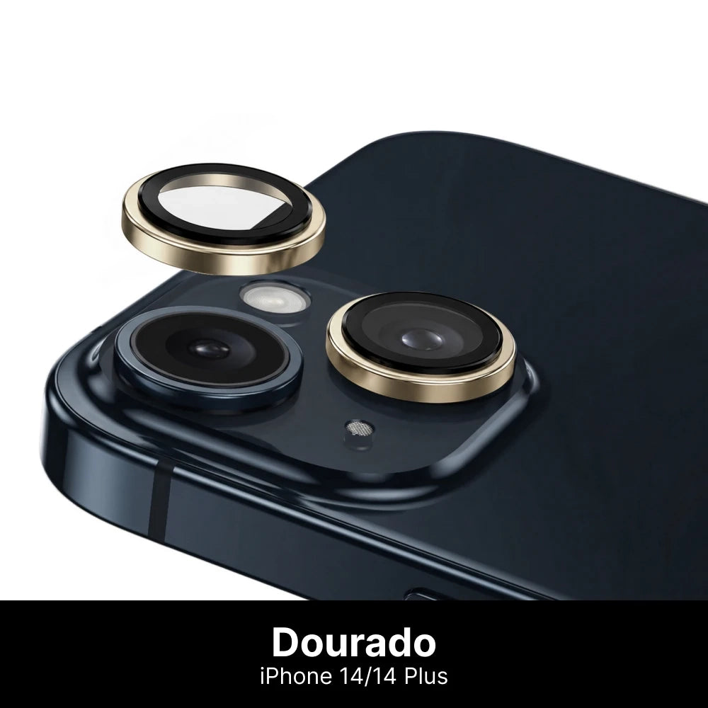 Película de Câmera Armor para iPhone - 3 Meses de Garantia