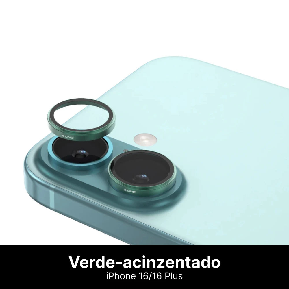 Película de Câmera Armor PRO de Safira para iPhone - 3 Meses de Garantia