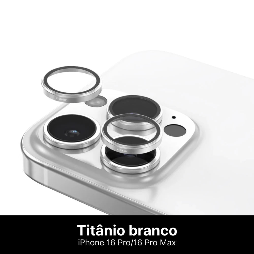 Película de Câmera Armor PRO de Safira para iPhone - 3 Meses de Garantia