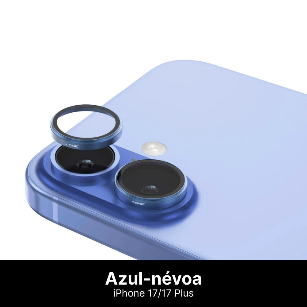 Película de Câmera Armor PRO de Safira para iPhone - 3 Meses de Garantia