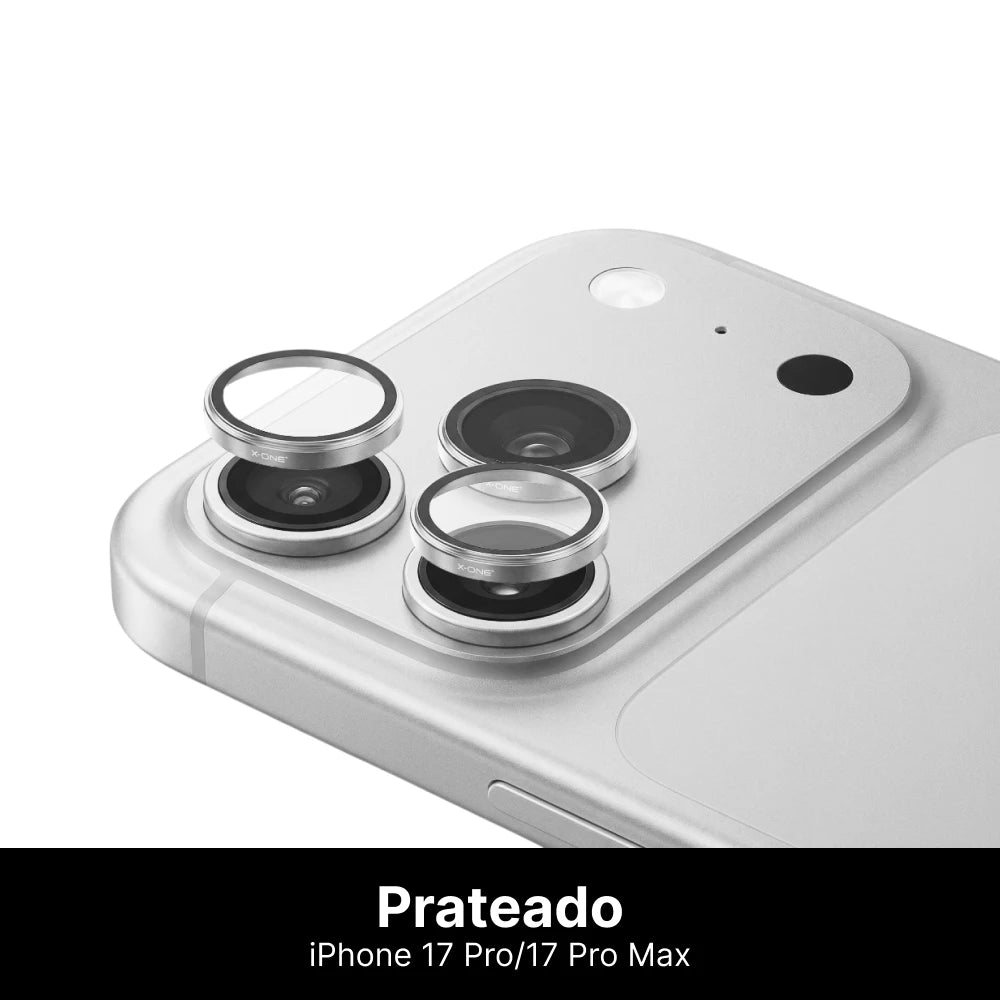 Película de Câmera Armor PRO de Safira para iPhone - 3 Meses de Garantia