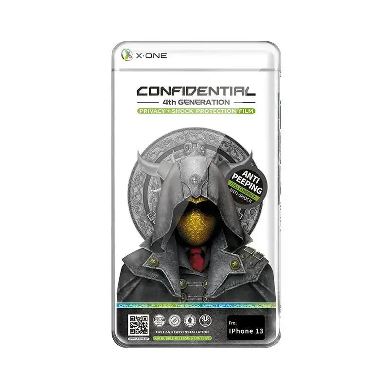Confidential 4ª Geraçao | Película de Privacidade 180º Anti-Choque - X-ONE ©