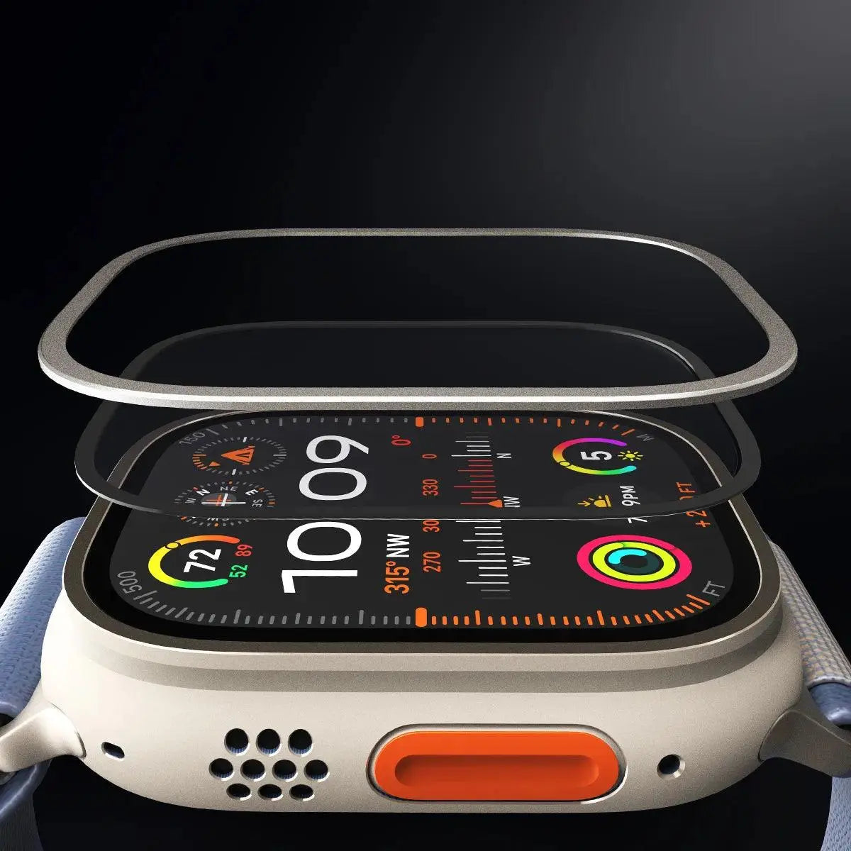 Extreme Shock Eliminator Ultra 8H 3ª Geração | Película Apple Watch Ultra - X-ONE ©