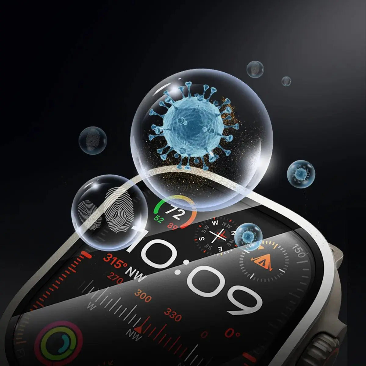 Extreme Shock Eliminator Ultra 8H 3ª Geração | Película Apple Watch Ultra - X-ONE ©