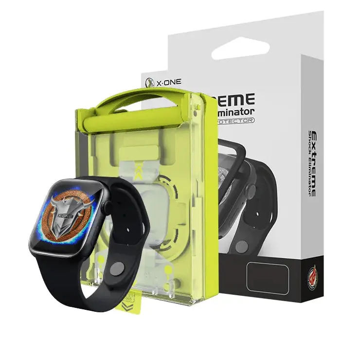 Extreme Shock Eliminator 3ª Geração | Película Apple Watch Com Aplicador - X-ONE ©