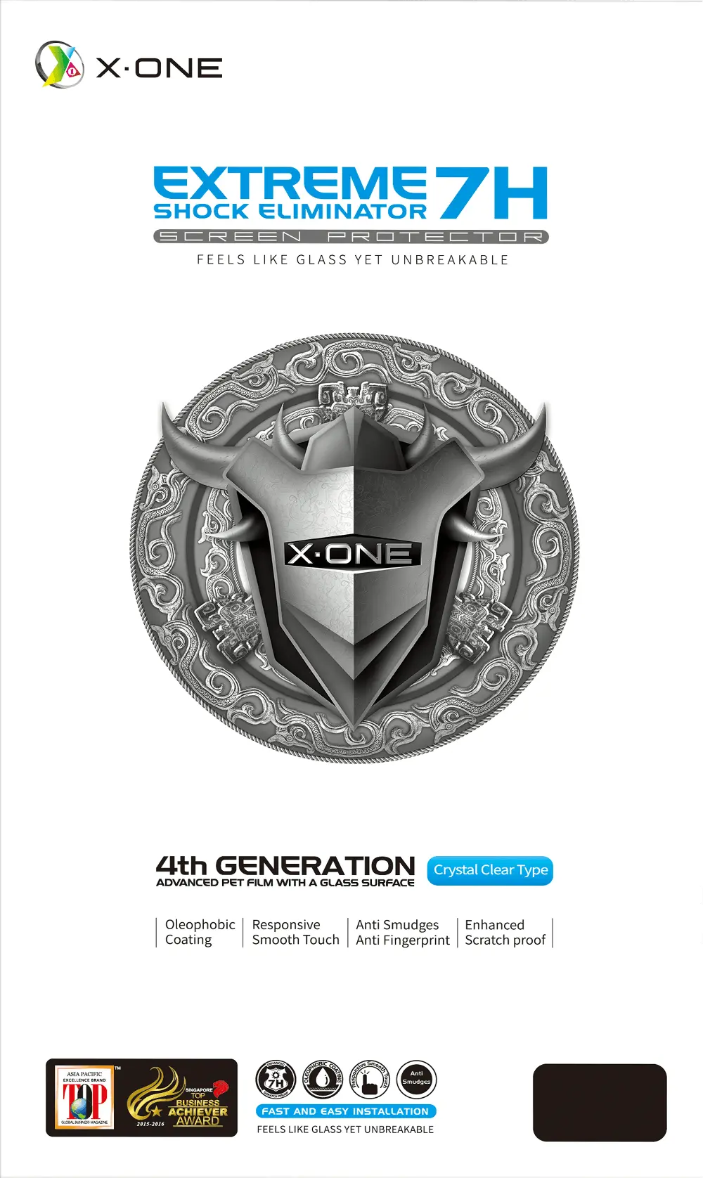 Back Protector Extreme Shock Eliminator 7H 4ª Geração | Película Traseira - X-ONE ©