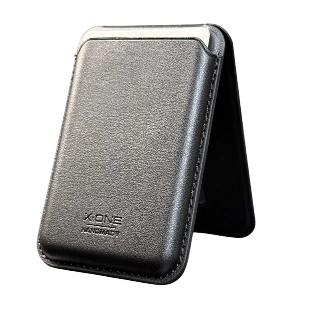 Porta Cartão MagSafe de couro vegano - MagFlix 3 meses Garantia -