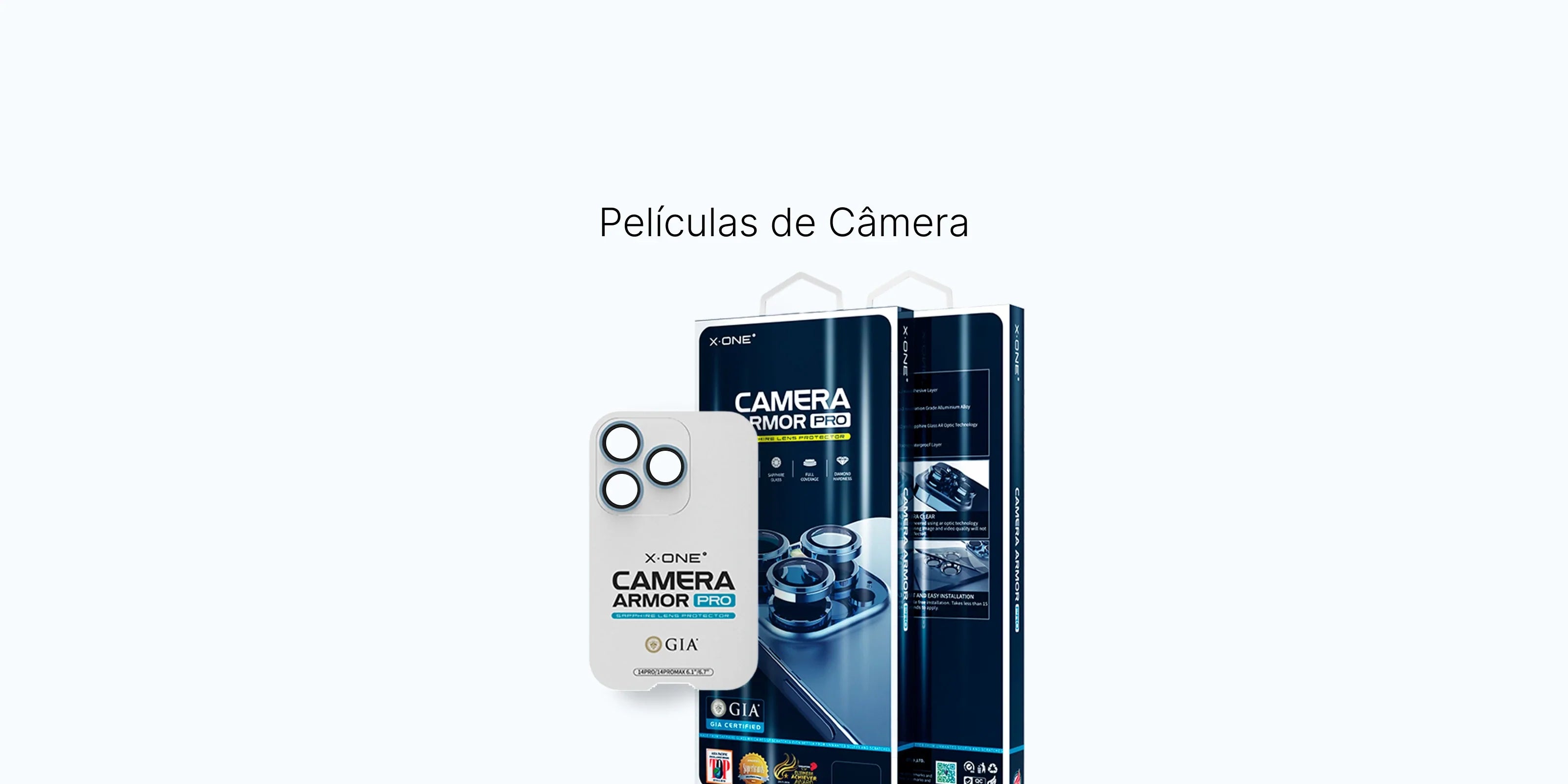 Banner Coleção Pelicula Camera Armor