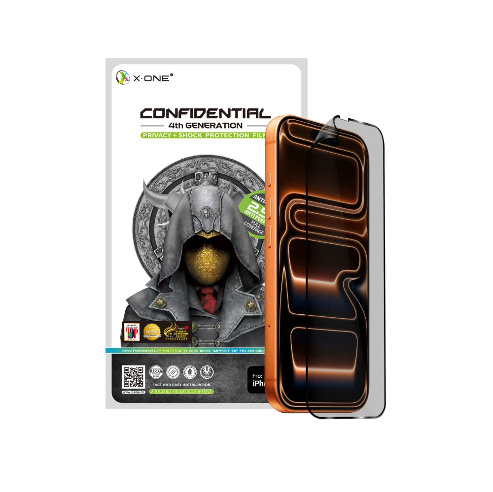 Película para iPhone de Privacidade 180º - 4 Meses de Garantia de Tela