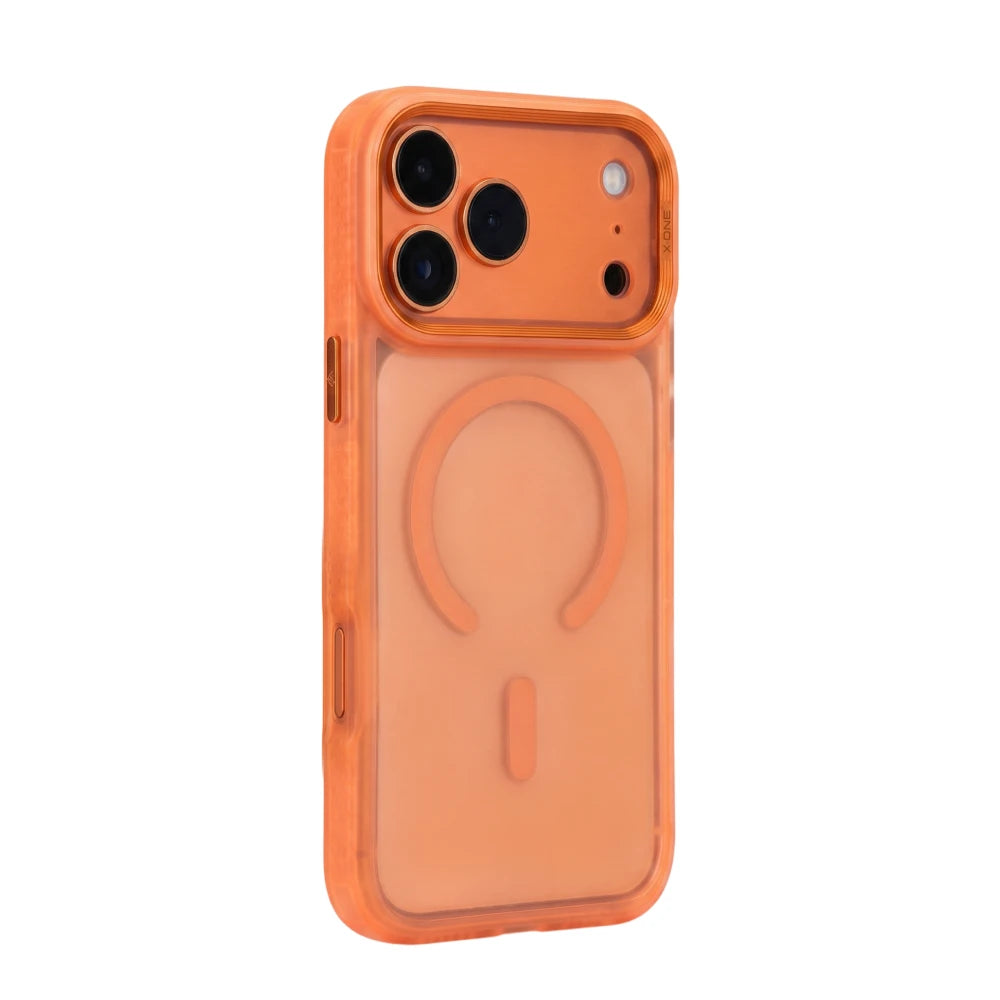 Capa DropGuard 2.0 Laranja para iPhone - 1 ano de garantia