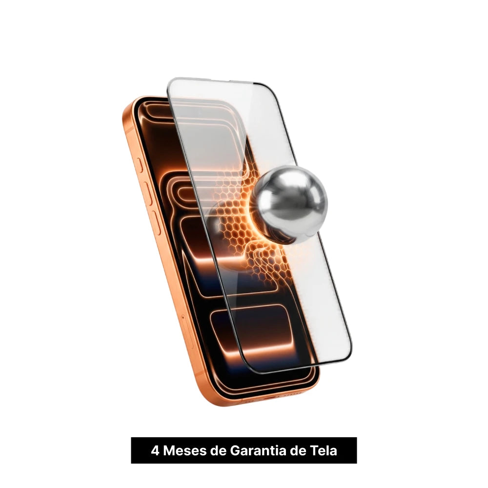Película para iPhone | Extreme Shock Eliminator MATTE - 4 Meses de Garantia de Tela