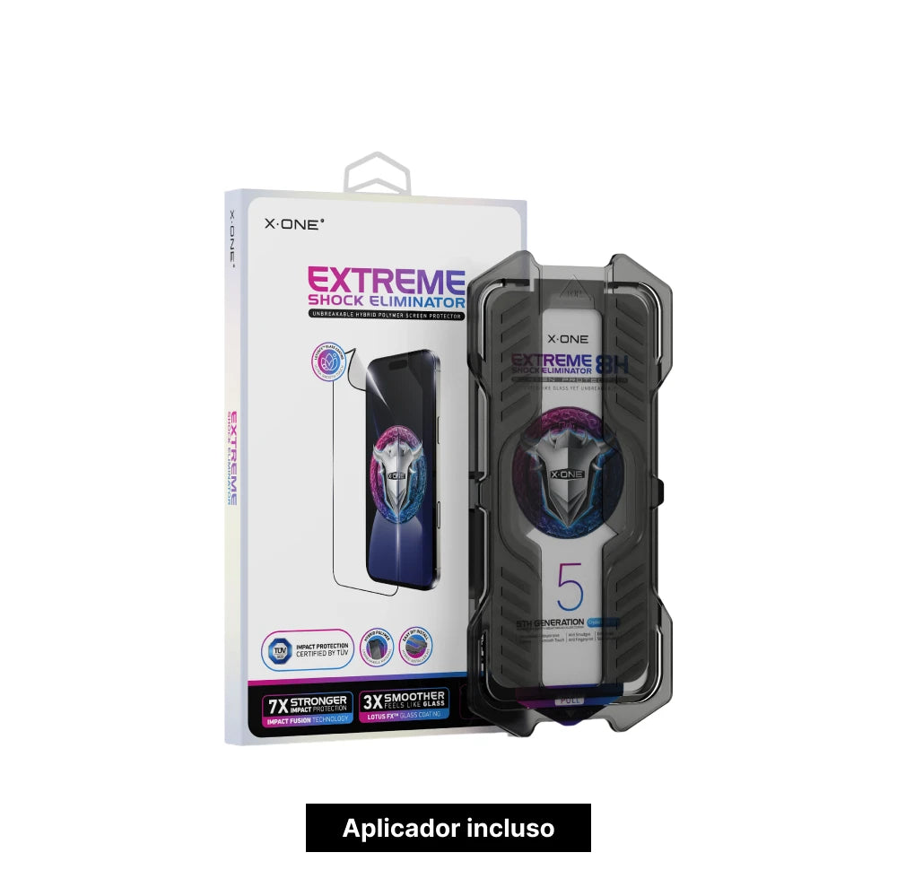Película para iPhone | Extreme Shock Eliminator MATTE - 4 Meses de Garantia de Tela