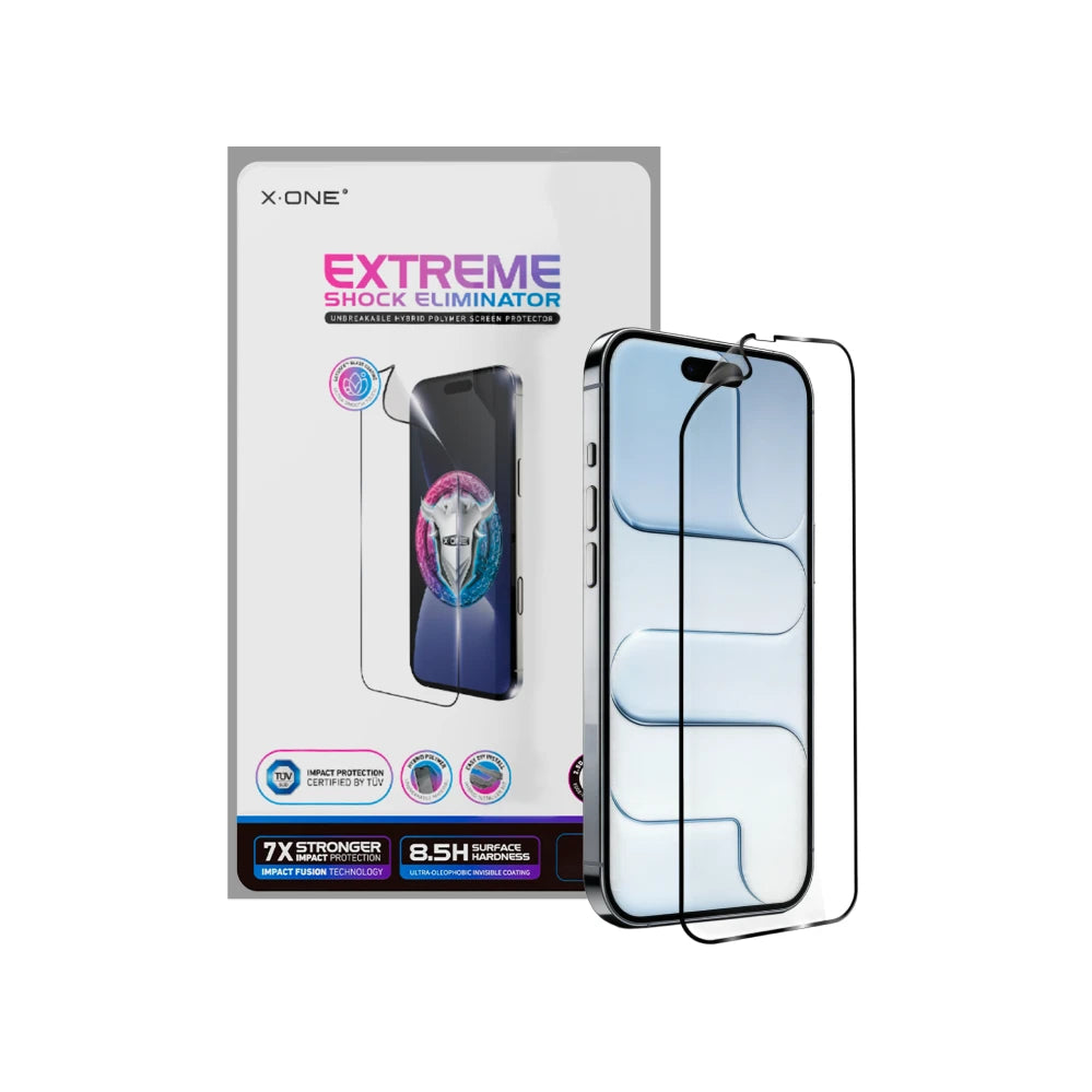 Película para iPhone | Extreme Shock Eliminator MATTE - 4 Meses de Garantia de Tela