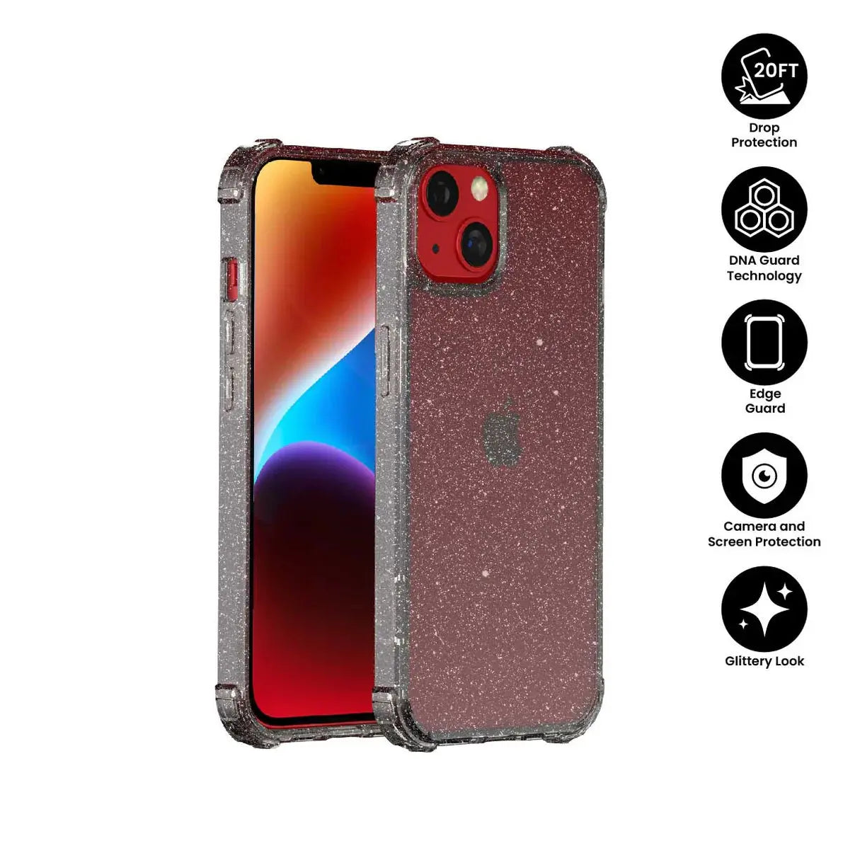 Capa Dropguard Pro Glitter Series - 1 Ano de Garantia X-ONE ©