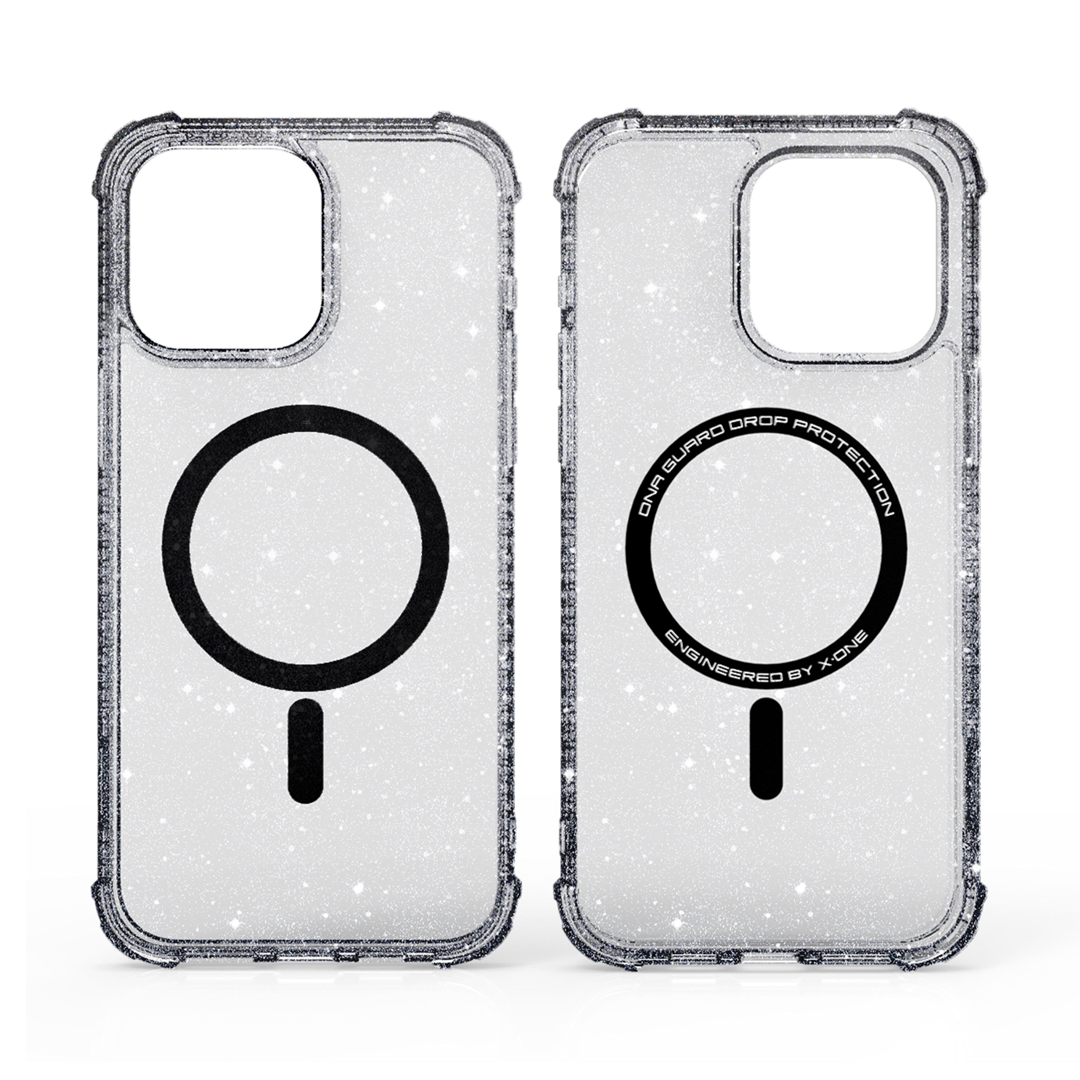 Capa Dropguard Pro Glitter Series MagSafe - 1 Ano de Garantia