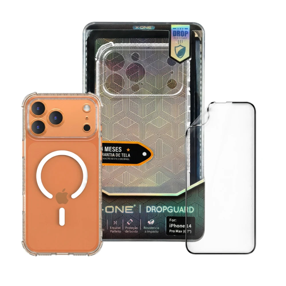 Kit Pro. Película e Capa para iPhone