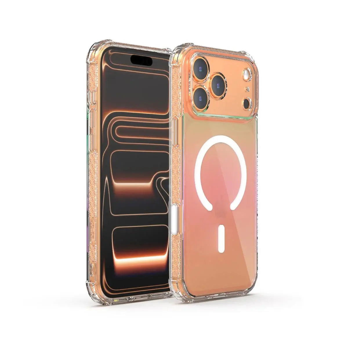 Capa DropGuard Pro Holográfica iPhone 17 - 1 Ano de Garantia