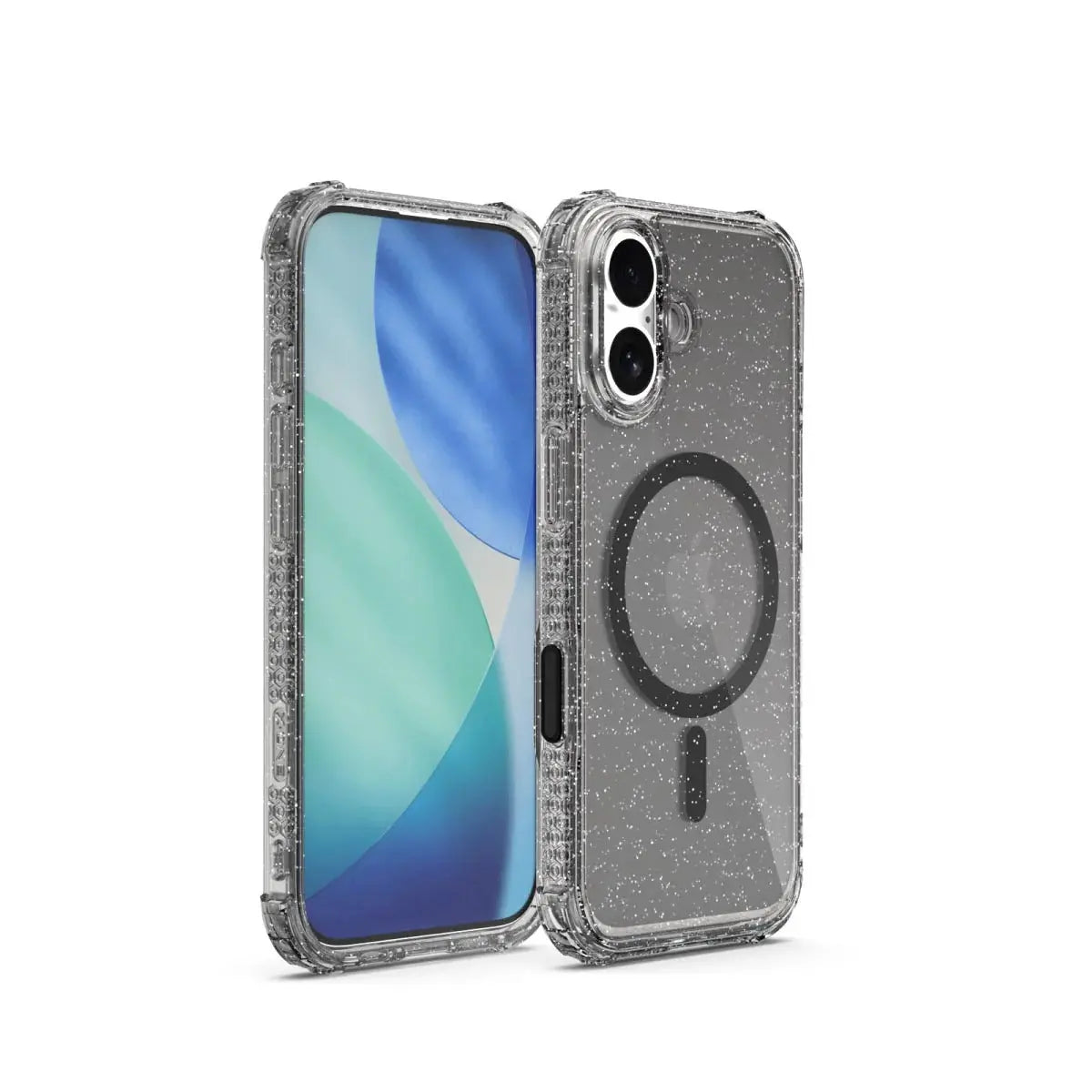 Capa Dropguard Pro Glitter Series MagSafe iPhone 17 - 1 Ano de Garantia