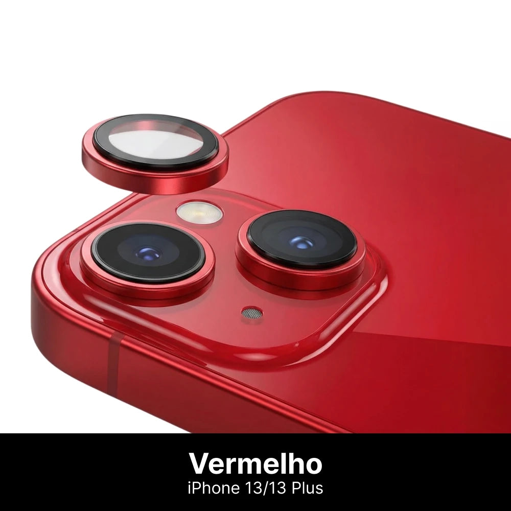 Película de Câmera Armor para iPhone - 3 Meses de Garantia