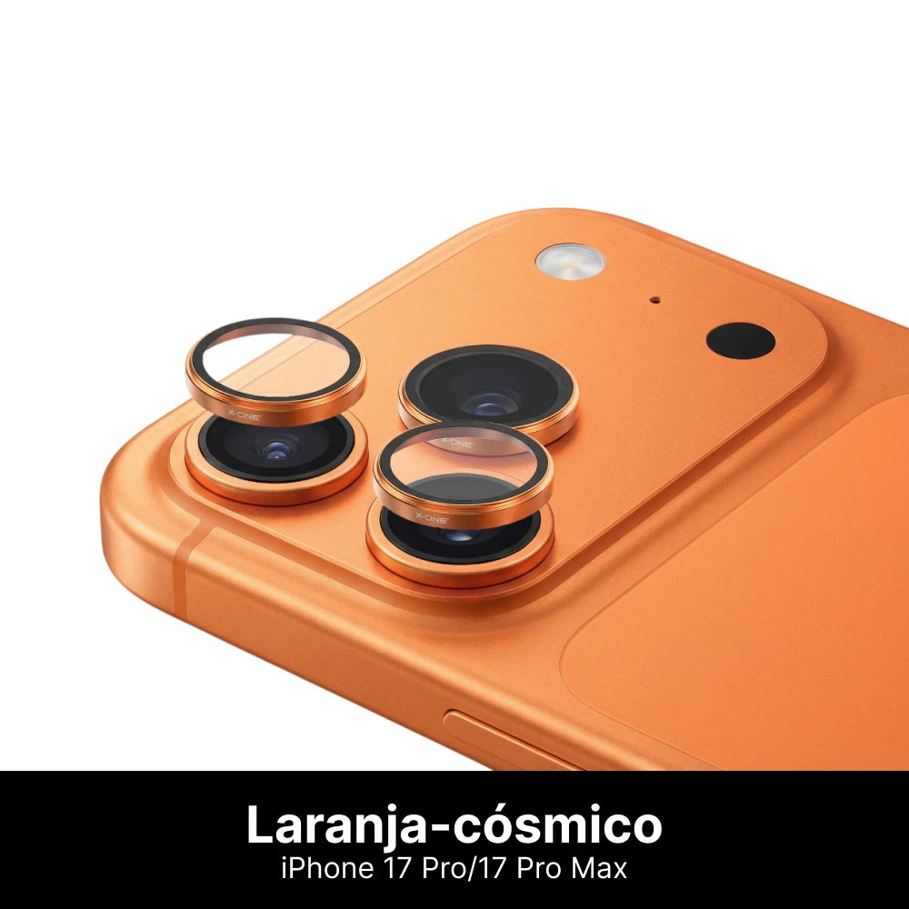 Película de Câmera Armor PRO de Safira para iPhone - 3 Meses de Garantia