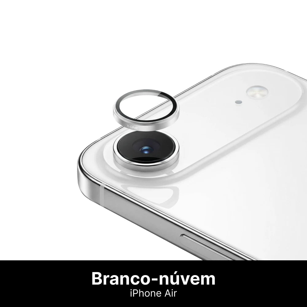 Película de Câmera Armor PRO de Safira para iPhone - 3 Meses de Garantia