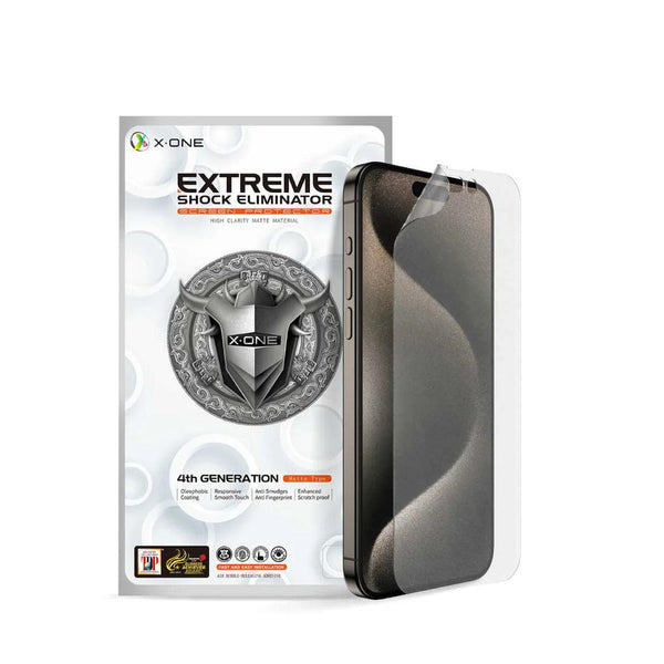 Extreme Shock Eliminator 4ª Geração | Película iPhone Antirreflexo - X-ONE ©